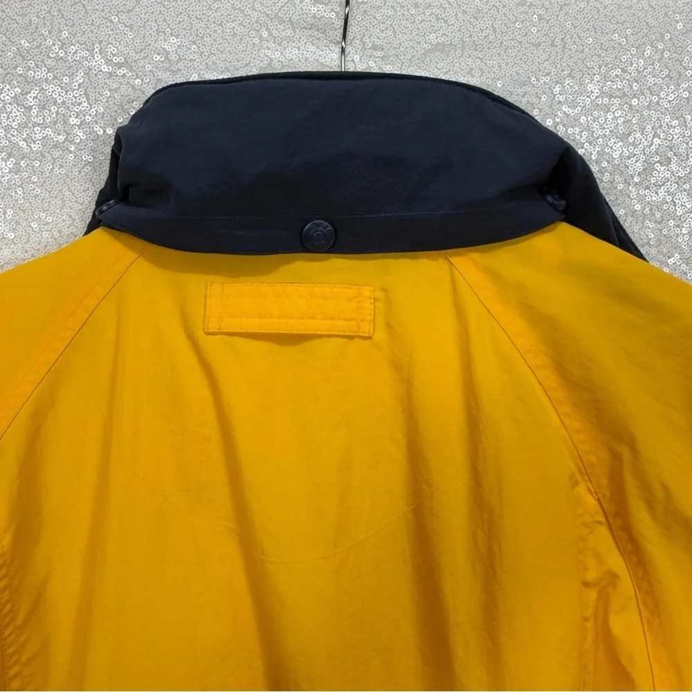 Vintage R&Y Sport Performance Jacket Men’s Medium Yellow Puffer Coat Hooded